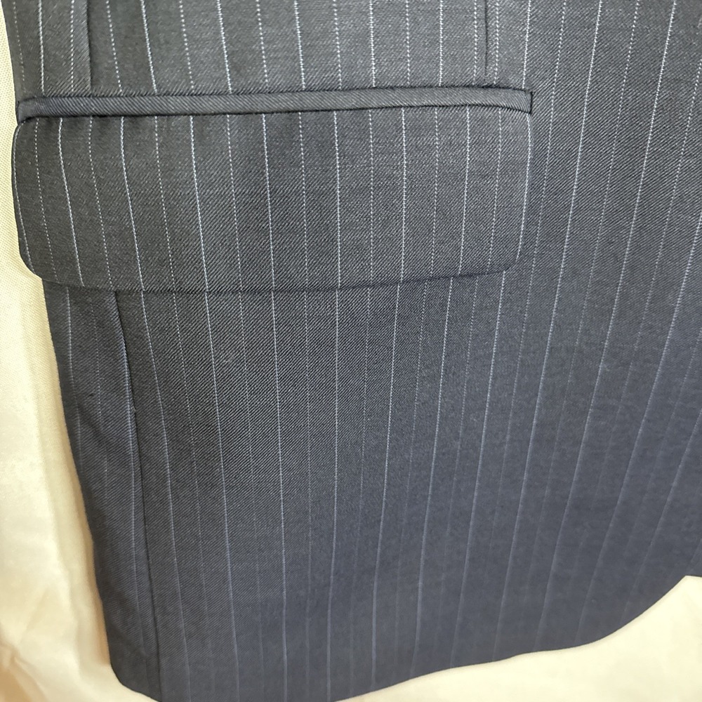 Michael Kors 42 Blue wool Soft Shoulder Mens Blazer Suit Jacket Sport Coat - Picture 8 of 16